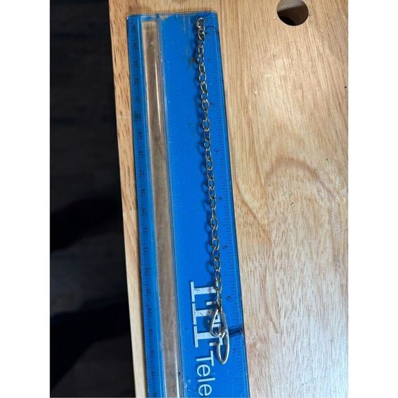 Bracelet, Mixed Metals Chain Bracelet, NEW, Handmade, Simple, Gold and Silver - Picture 2 of 4